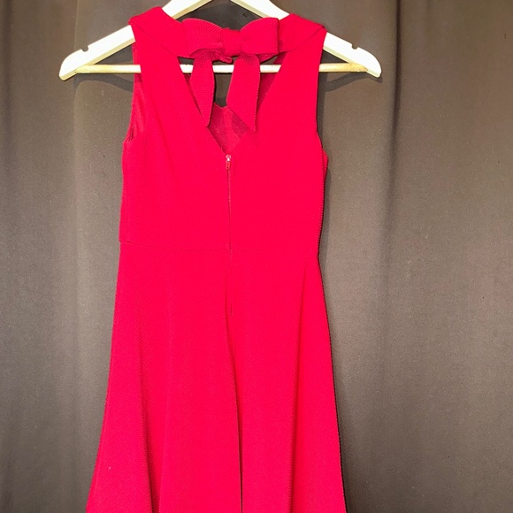 Red High/Low Dress - Picture 2 of 2